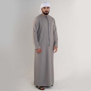 Emirati Kandura – Grey Sophistication