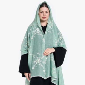 Shumookh Duja Lail Handcrafted Sheila – Green Elegance