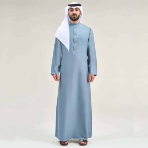 Shumookh Kuwaiti Kandura Grey