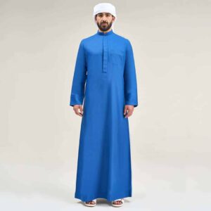 Shumookh Kuwaiti Kandura Blue