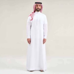 Shumookh White Kuwaiti Kandura