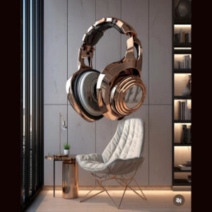 Crystal Inspired Fiberglass Sculpture Handcrafted Luxury Décor