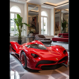 Shumookh La Ferrari Sculpture – Speed Meets Luxury Design